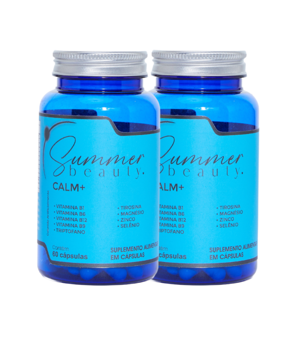 2 Potes de Calm+ Natural