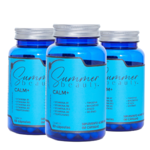 3 Potes de Calm+ Natural