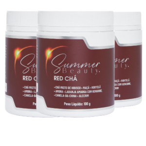3 Potes de Red Chá
