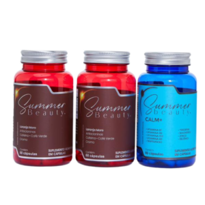 Kit 2 Potes de Emagrecedor 1 Pote de Calm+Natural