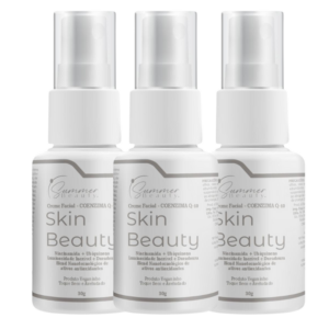 3 Frascos Creme facial - Coenzima Q-10