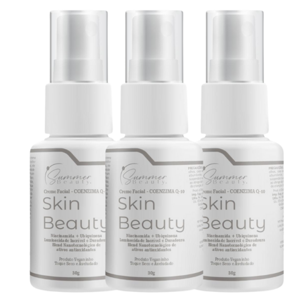 3 Frascos Creme facial - Coenzima Q-10