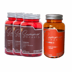 Kit 3 Potes de Emagrecedor e 1 Vitamina C